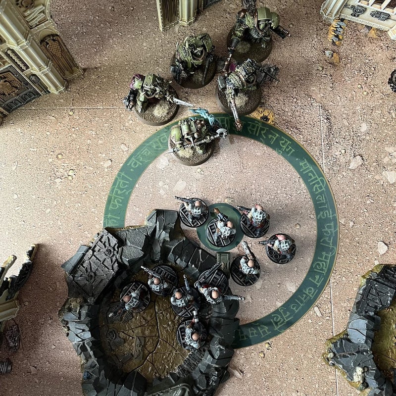 Jucoci Objective Point Markers 6PCS Set Objective Marker Compatible with WH40k Wargame (Miniature Not Included), Green - Image 5